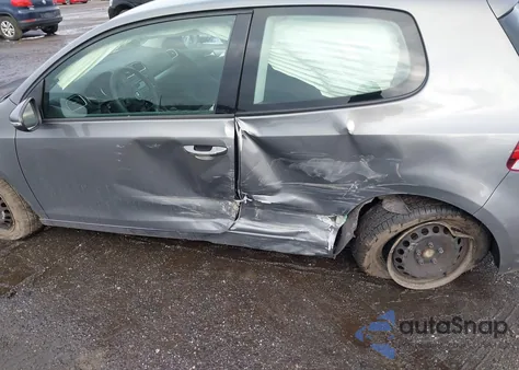 2012 Volkswagen Golf 2.5L 2-Door из США, поврежденный, VIN WVWAB7AJ6CW216984